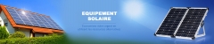 Equipement solaire